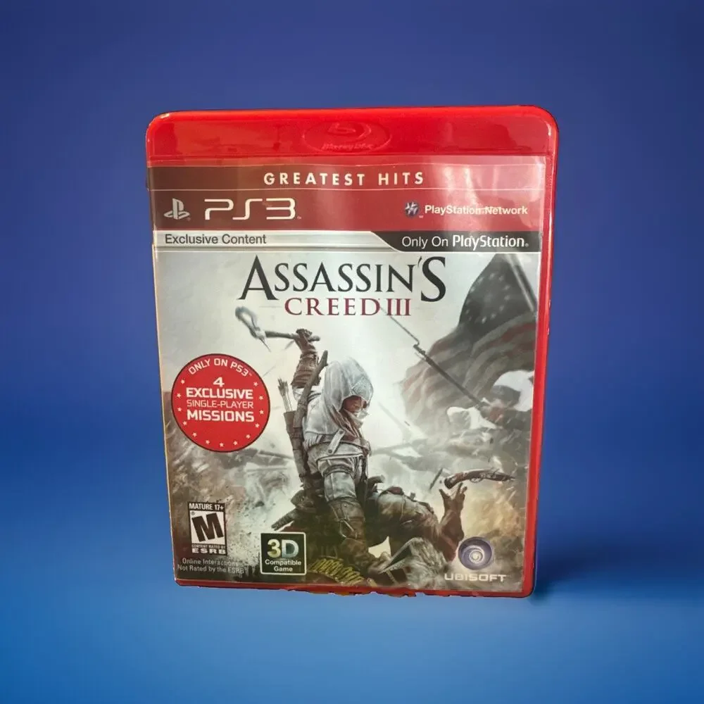 Assassin's Creed 3 Greatest Hits Edition PlayStation 3 PS3 Pre-Owned CIB